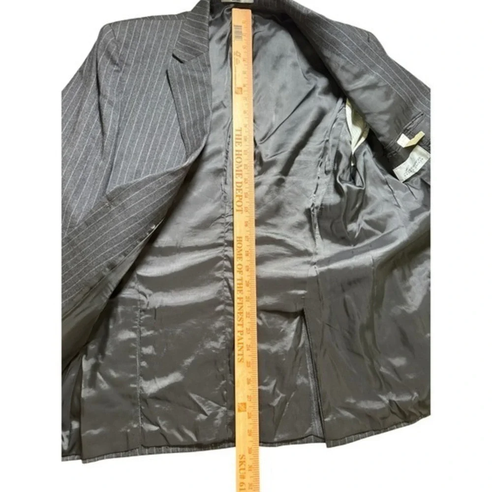 Lauren Ralph Lauren Wool Cashmere Pinstripe Blazer Sport Coat‎ Jacket 42R